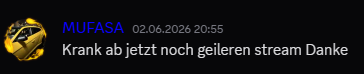 Feedback von MUFASA