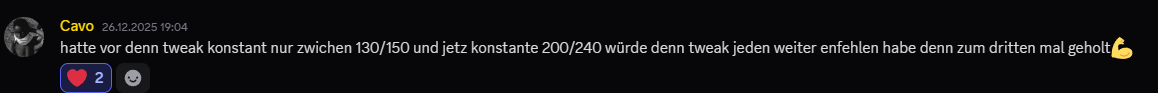 Feedback von Cavo